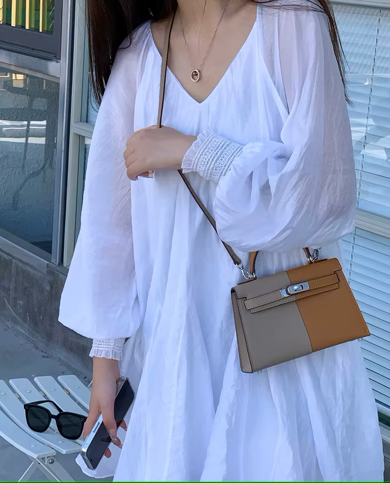 Designer-Inspired Kelly Crossbody – Premium Leather Luxury Bag for Women