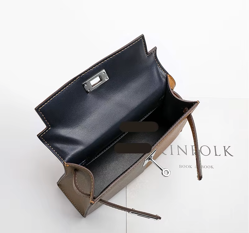 Designer-Inspired Kelly Crossbody – Premium Leather Luxury Bag for Women