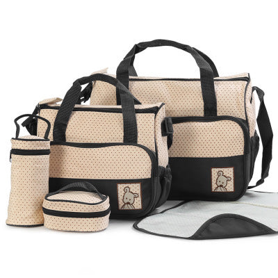 MumJoy All-in-One Diaper Bag Set – Stylish and Organized for On-the-Go Moms - Vita Nova - Kids Essentials #