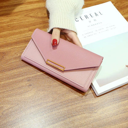 Long-Sized Premium Leather Women's Wallet or Purse