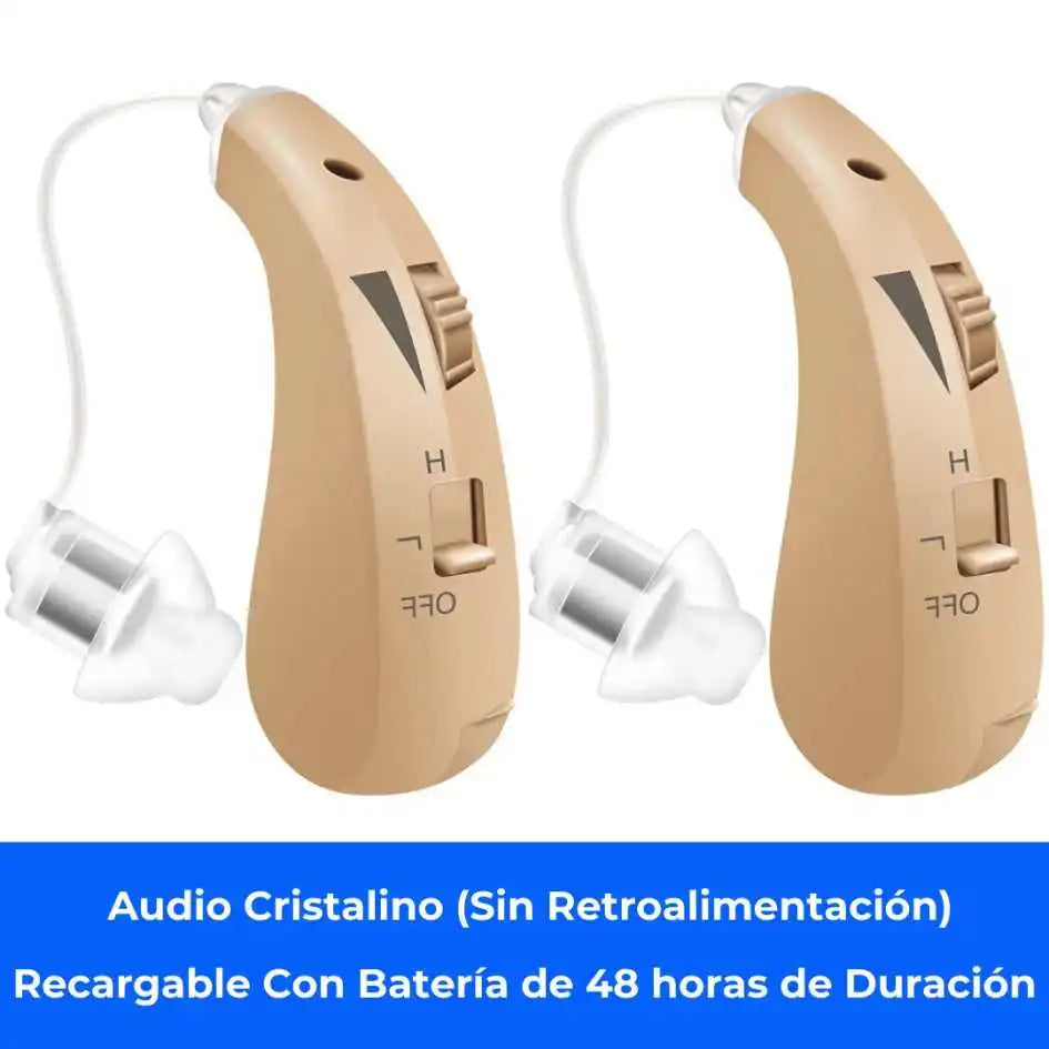 ClarityPro – újratölthető hallókészülékek (különleges ajánlat – vásároljon 1-et, és kapjon 1-et ingyen!)