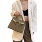 Kelly-Style Genuine Leather Crossbody & Shoulder Bag – Luxury Designer-Inspired Handbag for Women