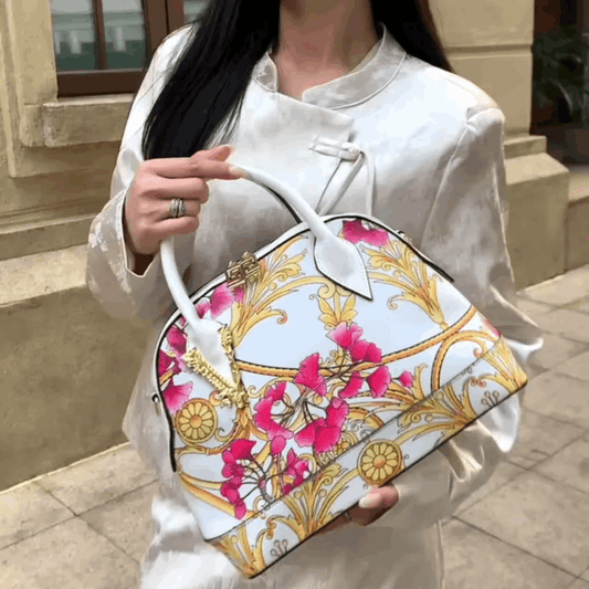 Trendy Colorful Printed Designer Handbag – Stylish Designer Tote | Vita Nova