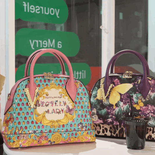 Trendy Colorful Printed Designer Handbag – Stylish Designer Tote | Vita Nova