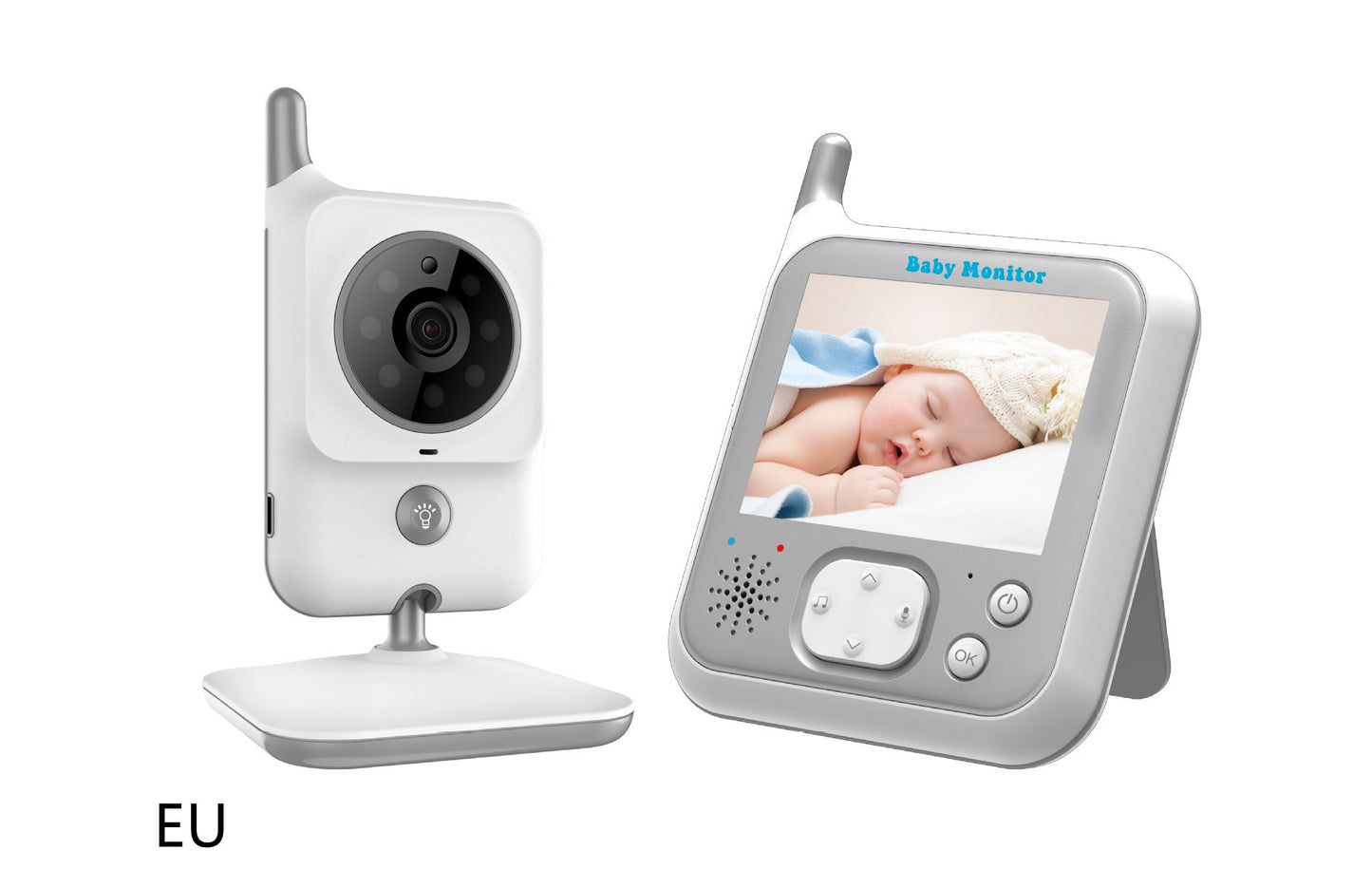 Luminous Wireless Video Baby Monitor – Portable Temperature Monitoring - Vita Nova - Kids Essentials #