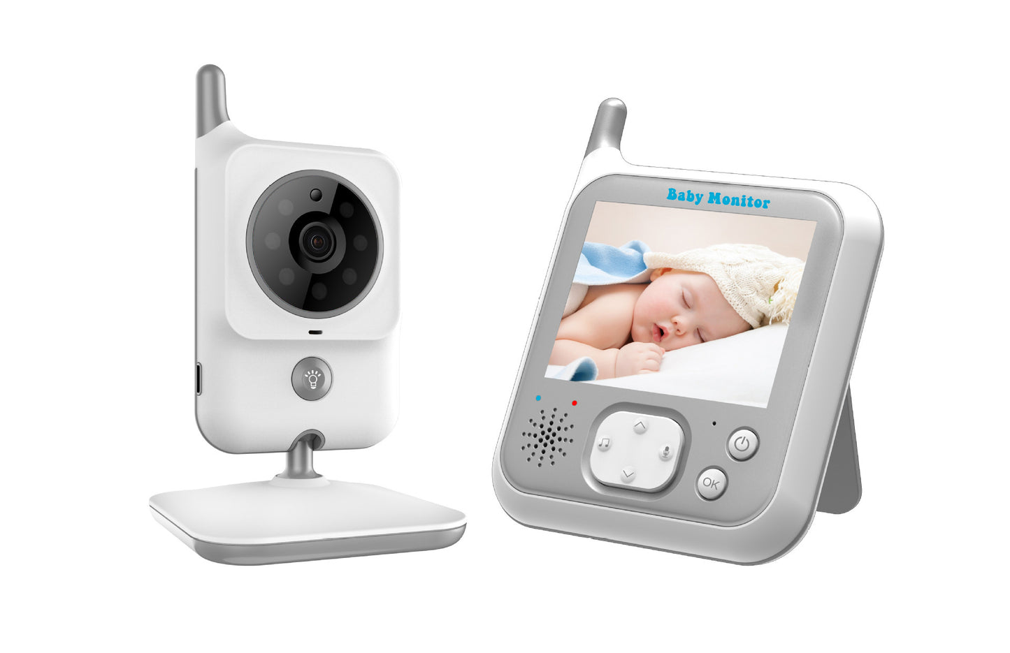 Luminous Wireless Video Baby Monitor – Portable Temperature Monitoring - Vita Nova - Kids Essentials #
