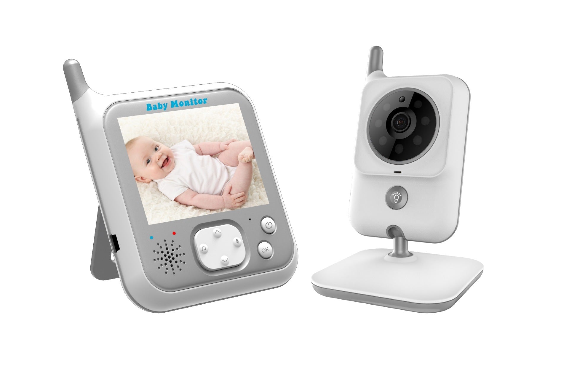 Luminous Wireless Video Baby Monitor – Portable Temperature Monitoring - Vita Nova - Kids Essentials #