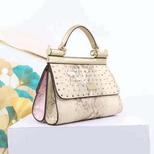 Luxury Designer Handbag with Diamond Decor | Vita Nova