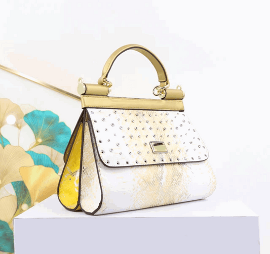 Luxury Designer Handbag with Diamond Decor | Vita Nova