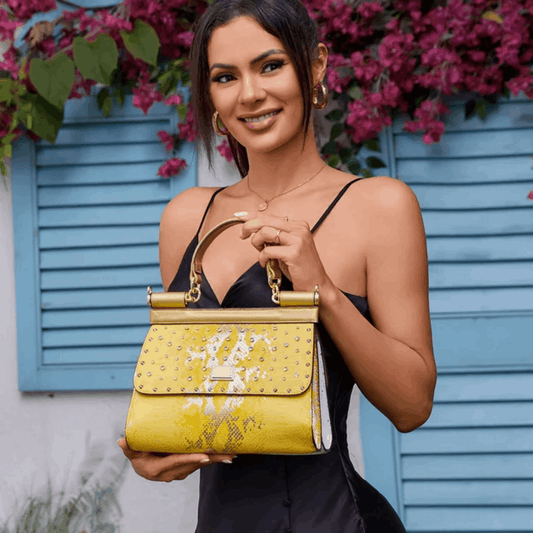 Luxury Designer Handbag with Diamond Decor | Vita Nova