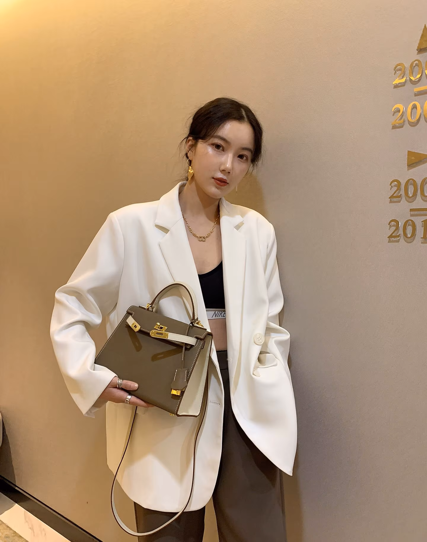 Kelly-Style Genuine Leather Crossbody & Shoulder Bag – Luxury Designer-Inspired Handbag for Women