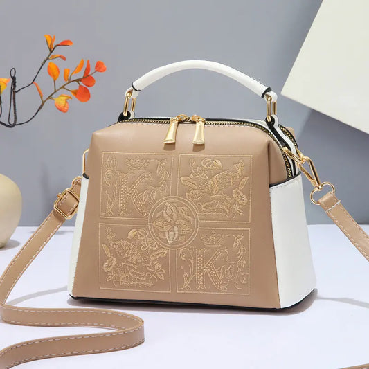 Women's Large Luxury Handbag – High-End Fashion Crossbody Purse with Shoulder Strap