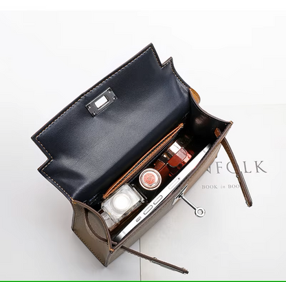 Designer-Inspired Kelly Crossbody – Premium Leather Luxury Bag for Women