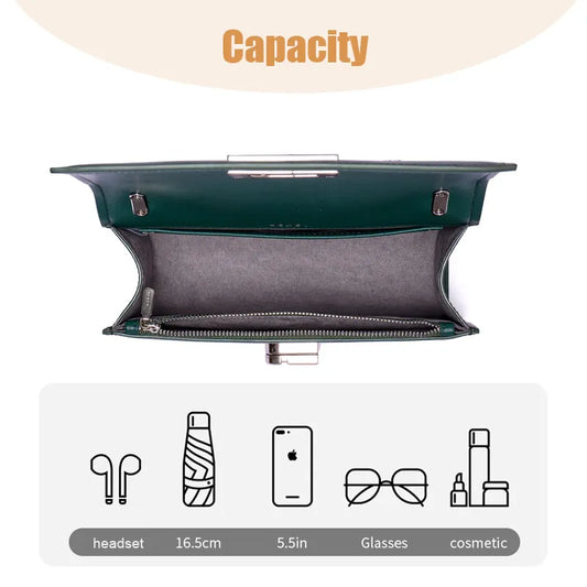 Designer Soft Leather Crossbody – Women’s Essentials Bag for Work & Everyday Use