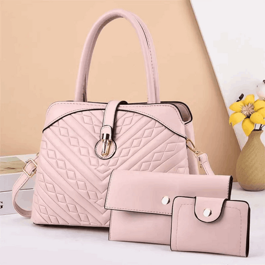 New Texture Pattern High Capacity Fashion Trend Messenger Bags Luxury Womens Bags Womens Handbags Tote Bag Handbag Set [[{"value":"Vita Nova"}]]