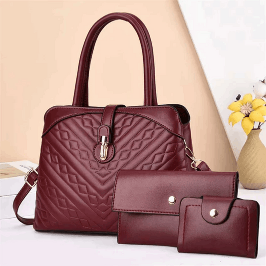 New Texture Pattern High Capacity Fashion Trend Messenger Bags Luxury Womens Bags Womens Handbags Tote Bag Handbag Set [[{"value":"Vita Nova"}]]