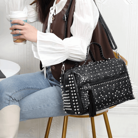 Stylish Leopard Print Handbag - Women's Bag | Vita Nova