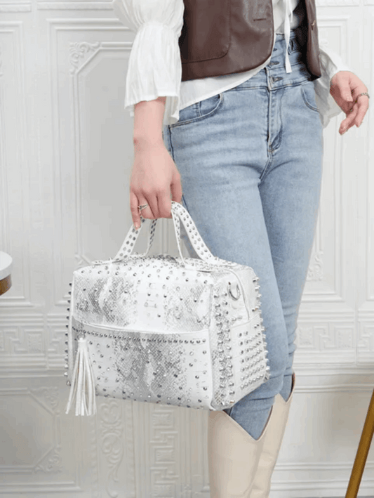 Stylish Leopard Print Handbag - Women's Bag | Vita Nova