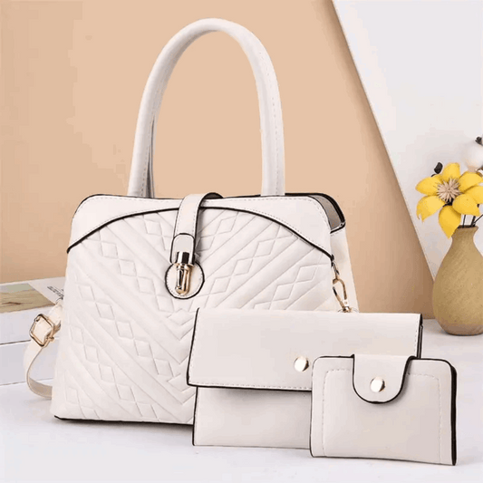 New Texture Pattern High Capacity Fashion Trend Messenger Bags Luxury Womens Bags Womens Handbags Tote Bag Handbag Set [[{"value":"Vita Nova"}]]